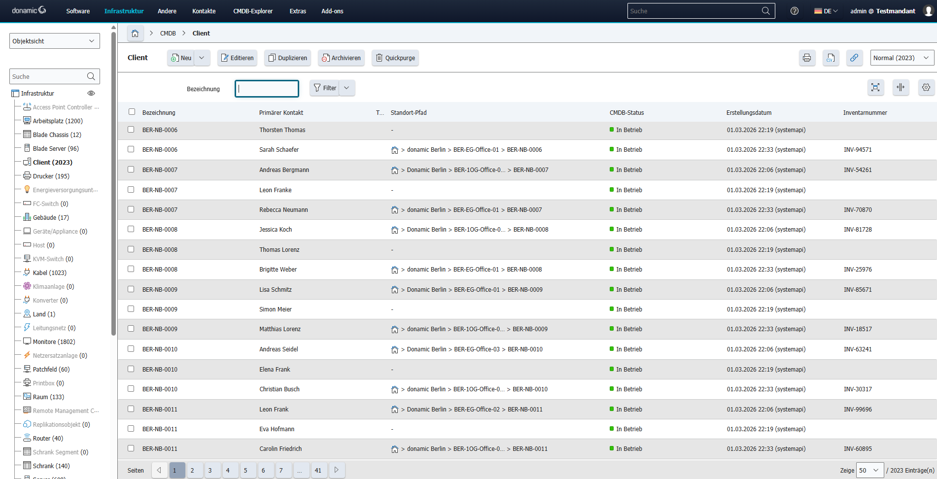 i-doit Design Add-on — Oberfläche mit Corporate Design